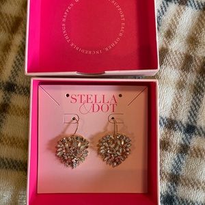 NEW Stella & Dot - Baguette Blitz Drop Earrings